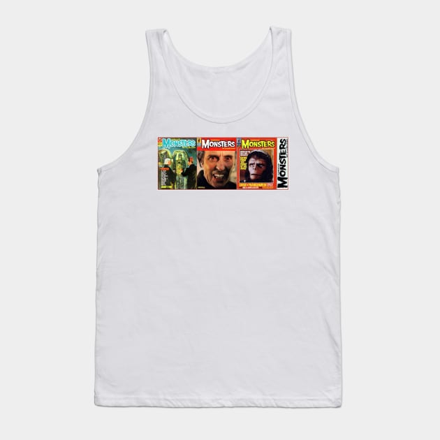 Classic Famous Monsters of Filmland Series 18 Tank Top by Starbase79